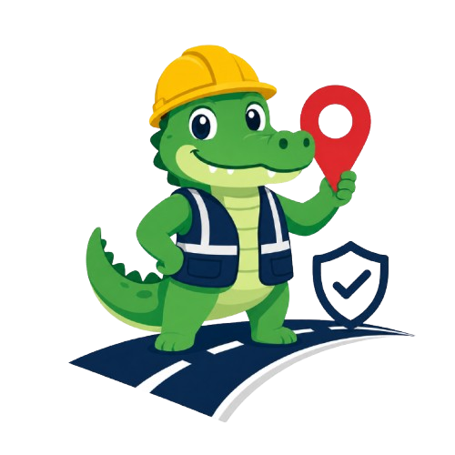 โลโก้ Road Safety Spot Map Chumsaeng